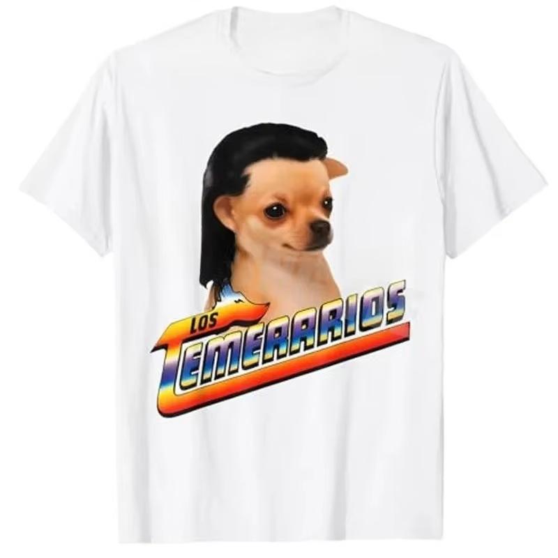 Los Temerarios Dog Funny Meme T-Shirt Cute Y2k Dog Variation Brainrot Graphic Outfit Humorous Printed Tee Streetwear Clothing 3XL
Los Temerarios Dog Funny Meme T-Shirt Cute Y2k Dog Variation Brainrot Graphic Outfit Humorous Printed Tee Streetwear Clothing 3XL