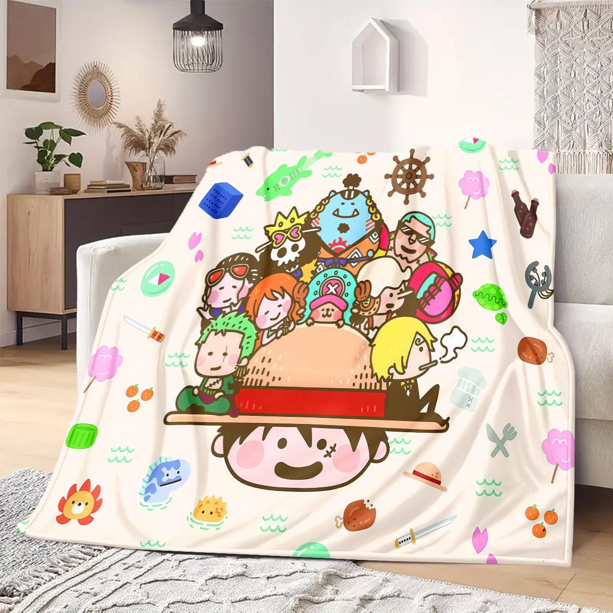 ONE PIECE Logo Print Blanket Warm Comfortable Flannel Blanket Suitable for Bedrooms,Sofas, Beds,Chairs -QIAO96 75x90cm
ONE PIECE Logo Print Blanket Warm Comfortable Flannel Blanket Suitable for Bedrooms,Sofas, Beds,Chairs -QIAO96 75x90cm