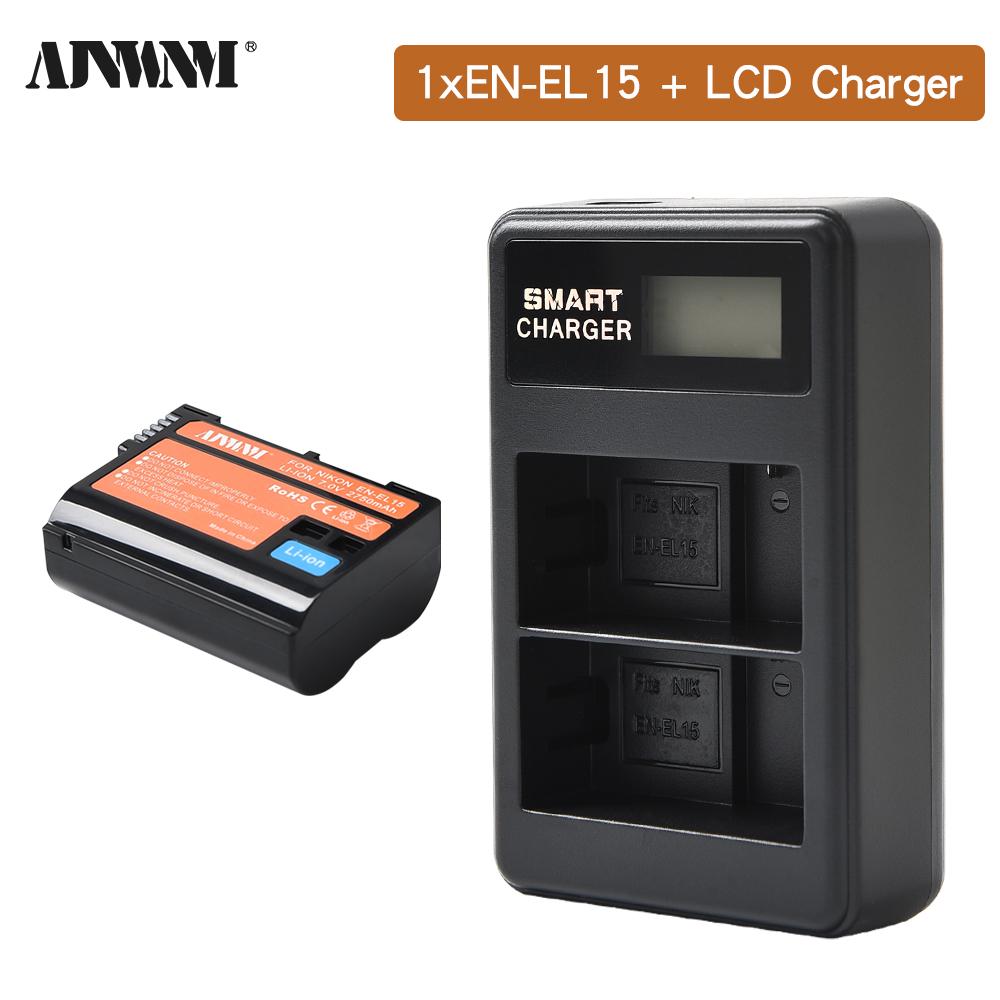 AJNWNM EN-EL15 ENEL15 El15 Аккумулятор для Nikon D7000 D7100 D7200 D850 D750 D7500 D810 D500 D800 D610 D600 + зарядное устройство для ЖК-дисплея
AJNWNM EN-EL15 ENEL15 El15 Аккумулятор для Nikon D7000 D7100 D7200 D850 D750 D7500 D810 D500 D800 D610 D600 + зарядное устройство для ЖК-дисплея
