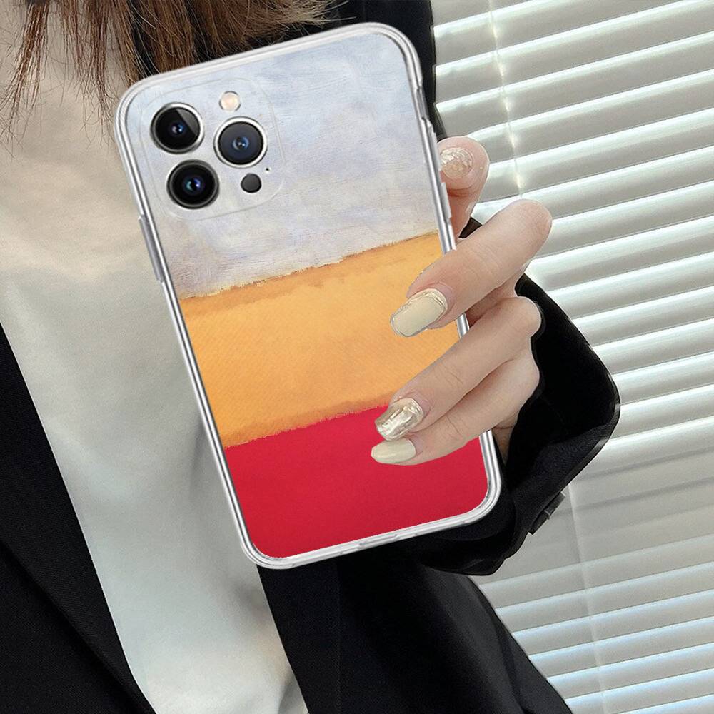 Abstract Art M-Mark R-Rothko Transparent Phone Case For IPhone 16 15 14 13 12 11 Pro Max Plus Soft Cover iPhone 15 plus
Abstract Art M-Mark R-Rothko Transparent Phone Case For IPhone 16 15 14 13 12 11 Pro Max Plus Soft Cover iPhone 15 plus