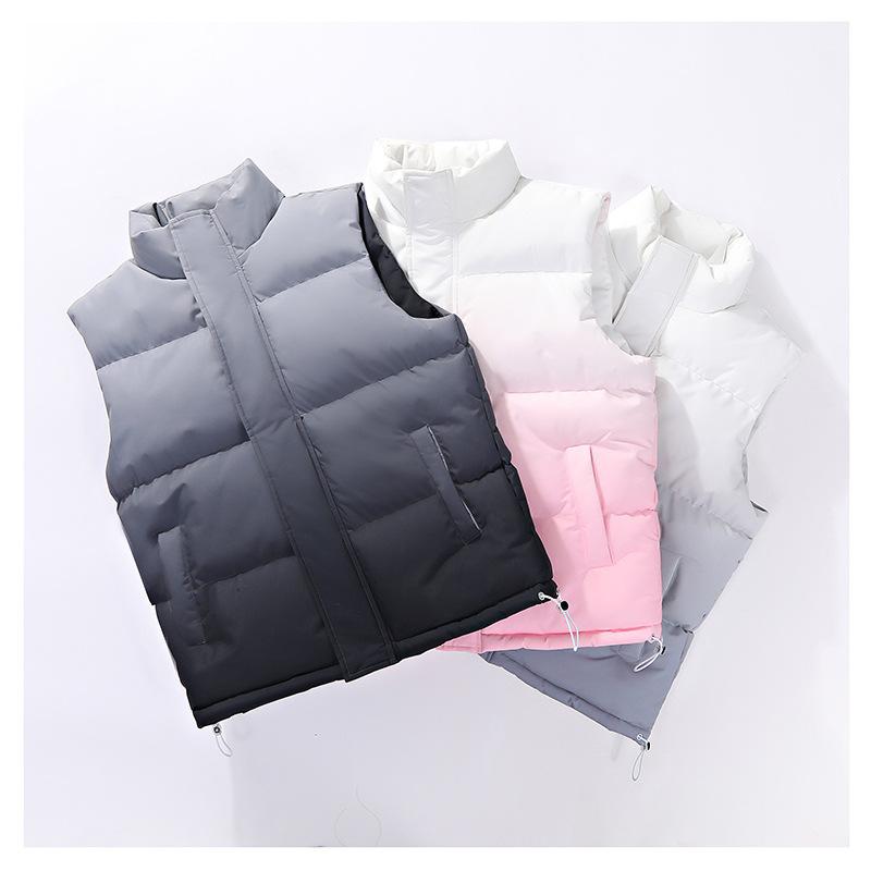2025 autumn and winter cotton thickened vest men s gradual change stand collar trend vest warm casual vest warm new 5XL розовый
2025 autumn and winter cotton thickened vest men s gradual change stand collar trend vest warm casual vest warm new 5XL розовый