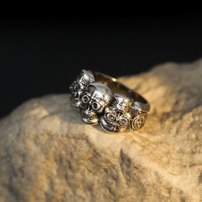 Skull Ghost Head Ring Punk Style Vintage Skull Ring Old Ring no. 13
Skull Ghost Head Ring Punk Style Vintage Skull Ring Old Ring no. 13