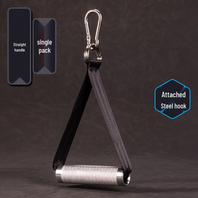 Aluminum Alloy Multi-functional Fitness Handle with Non-slip Grip for Cable Machines, Smith Machine, Pull-up Bars, and Steel Hook Accessories.
Aluminum Alloy Multi-functional Fitness Handle with Non-slip Grip for Cable Machines, Smith Machine, Pull-up Bars, and Steel Hook Accessories.