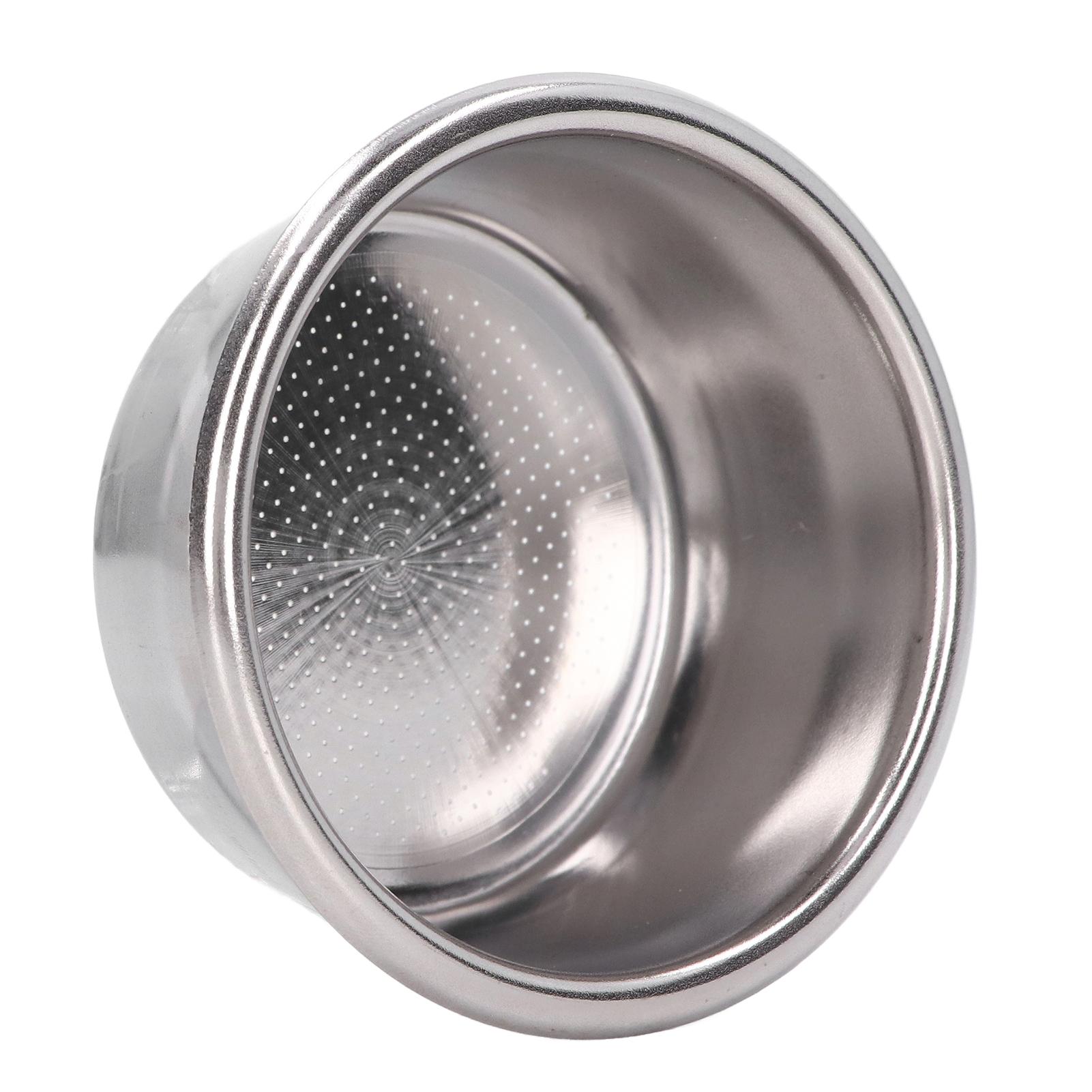 Фильтр-портафильтр 2 чашки из нержавеющей стали фильтр для кофе пористый фильтр корзина для ручки 54 мм L