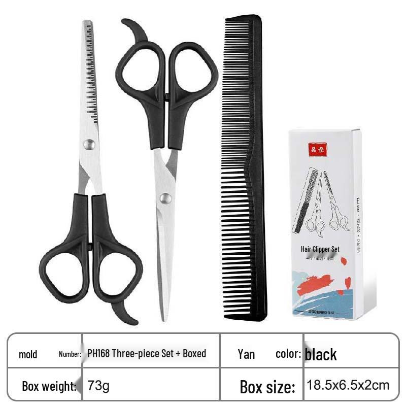 Набор парикмахерских ножниц для челки и укладки - Ножницы из нержавеющей стали и филировочные инструменты
Набор парикмахерских ножниц для челки и укладки - Ножницы из нержавеющей стали и филировочные инструменты