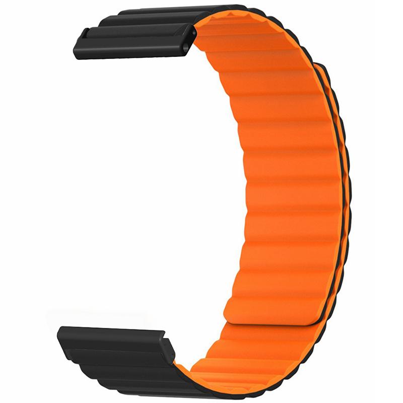 For Suunto Spartan Sport Wrist HR Baro/Suunto 7 Magnetic Band 24mm Silicone Watch Strap Black+Yellow
For Suunto Spartan Sport Wrist HR Baro/Suunto 7 Magnetic Band 24mm Silicone Watch Strap Black+Yellow