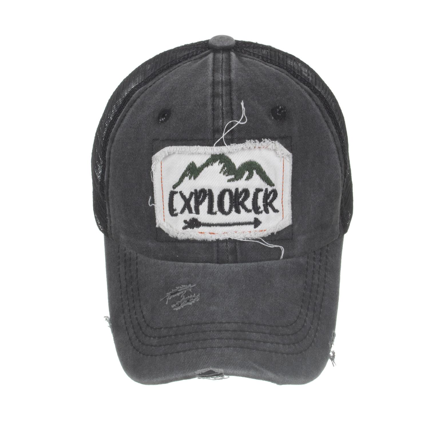 Весна и лето, новая вышитая бейсболка EXPLORER, кепка, козырек от солнца Adjustable зелёный
Весна и лето, новая вышитая бейсболка EXPLORER, кепка, козырек от солнца Adjustable зелёный