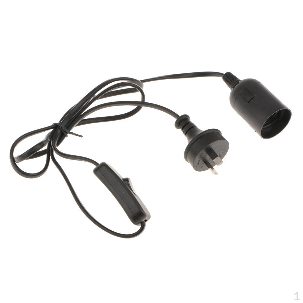 E27 Socket Lamp Holder To with cord of plug Adapter Switch
E27 Socket Lamp Holder To with cord of plug Adapter Switch
