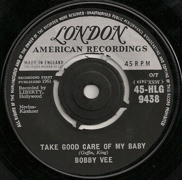 7inch Record BOBBY VEE Take Good Care Of My Baby MSX5223 LONDON RECORDS 1961 UK Rock Used
7inch Record BOBBY VEE Take Good Care Of My Baby MSX5223 LONDON RECORDS 1961 UK Rock Used