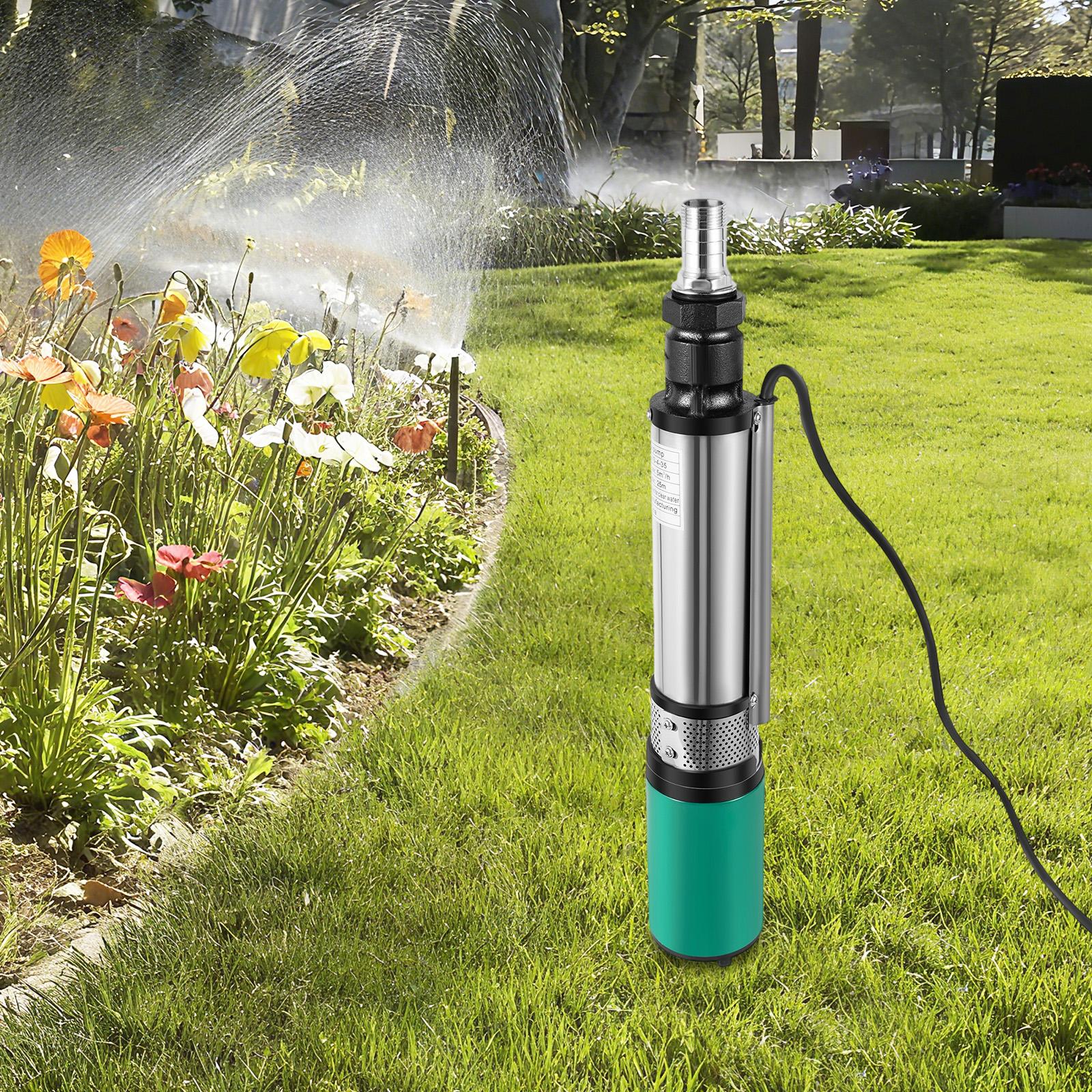 High Power 320W 24V DC Solar Powered Submersible Well Water Pump 5000r/min,25m Max Lift 5m³/h High Flow for Deep Well Irrigation US
High Power 320W 24V DC Solar Powered Submersible Well Water Pump 5000r/min,25m Max Lift 5m³/h High Flow for Deep Well Irrigation US