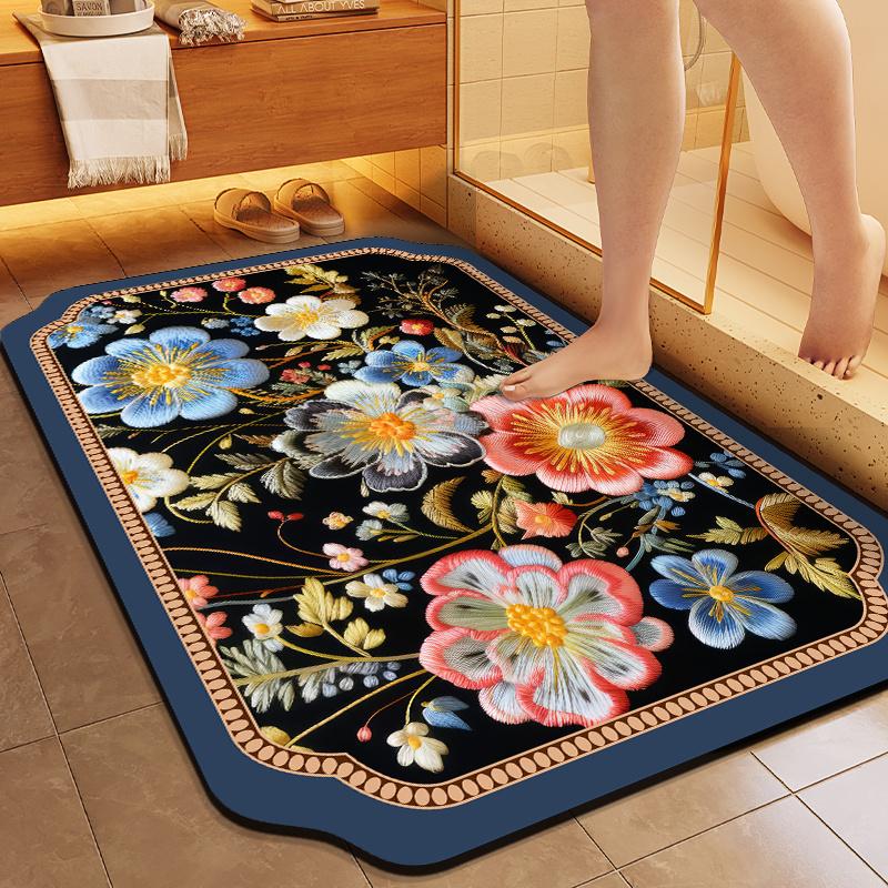 Домашний быстросохнущий впитывающий коврик для туалета, двери ванной комнаты, специальный впитывающий коврик для ног, противоскользящий коврик для ванной комнаты, двери кухни 30x50 фиолетовый
Домашний быстросохнущий впитывающий коврик для туалета, двери ванной комнаты, специальный впитывающий коврик для ног, противоскользящий коврик для ванной комнаты, двери кухни 30x50 фиолетовый