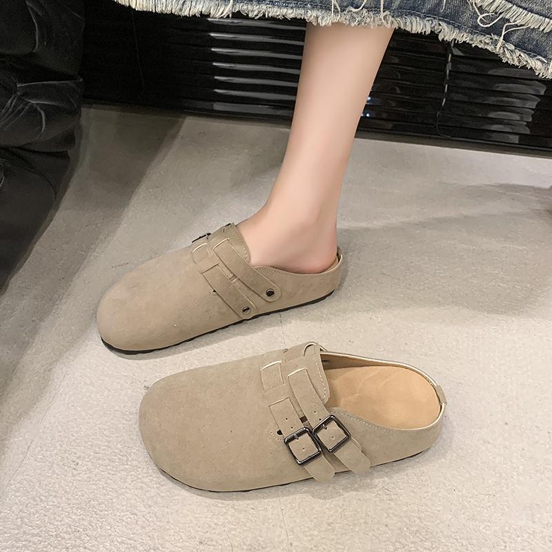 Fashion Women s Shoes 2025 Fashion Solid Color Baotou Buckle Slippers Hot Selling Women s Outdoor Leisure Comfortable Flat Slippers 35
Fashion Women s Shoes 2025 Fashion Solid Color Baotou Buckle Slippers Hot Selling Women s Outdoor Leisure Comfortable Flat Slippers 35