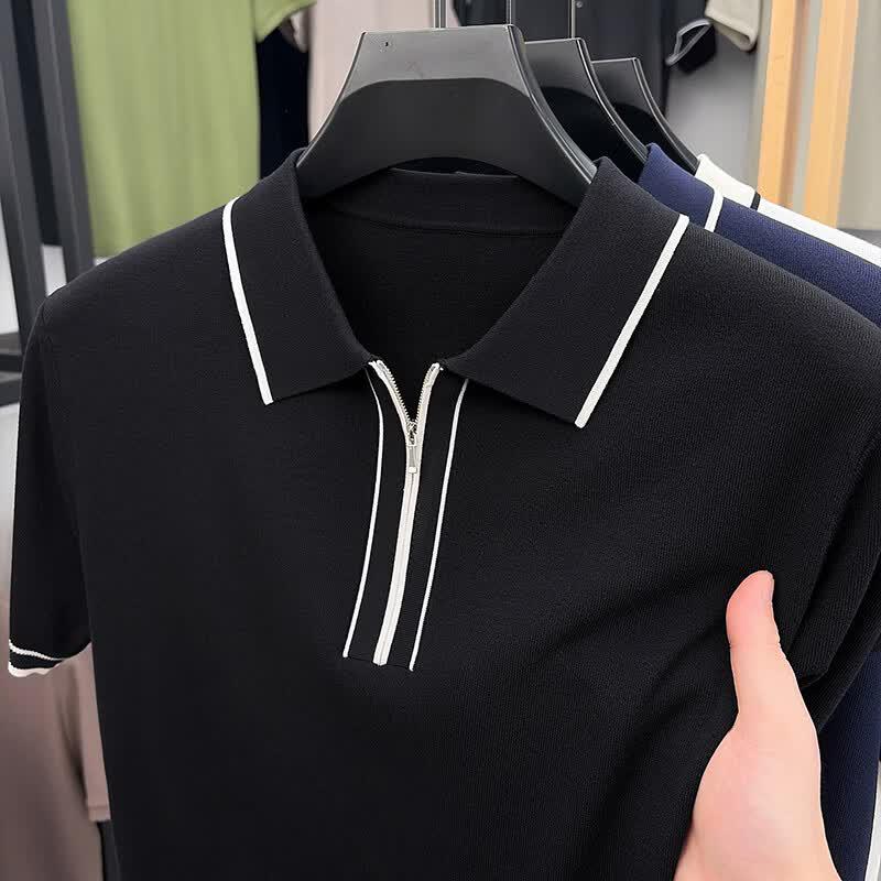Yiliteng Men s Zipper Lapel Polo Shirt 4XL
Yiliteng Men s Zipper Lapel Polo Shirt 4XL