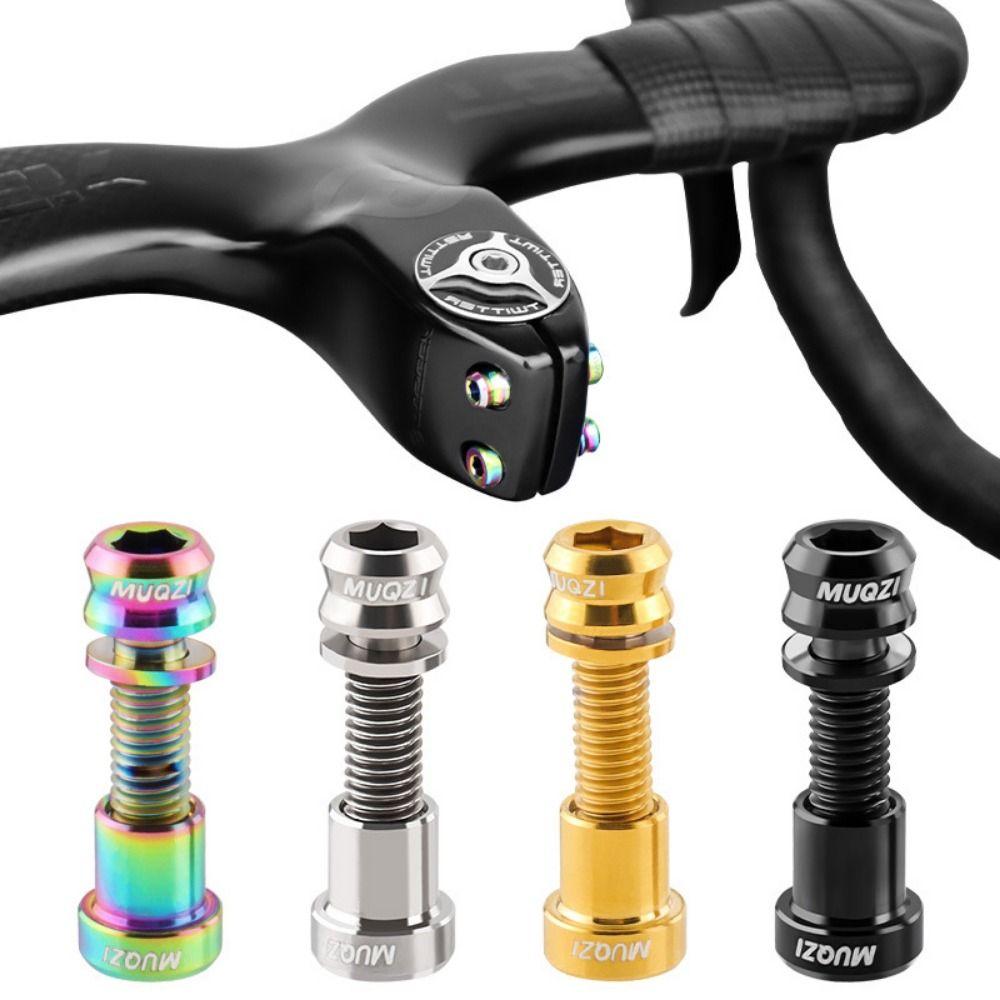 M5x19mm Bicycle Stem Fixing Nut M5*17mm Bike Lock Screw Fastener Road Bicycle M5-17mm-titanium
M5x19mm Bicycle Stem Fixing Nut M5*17mm Bike Lock Screw Fastener Road Bicycle M5-17mm-titanium