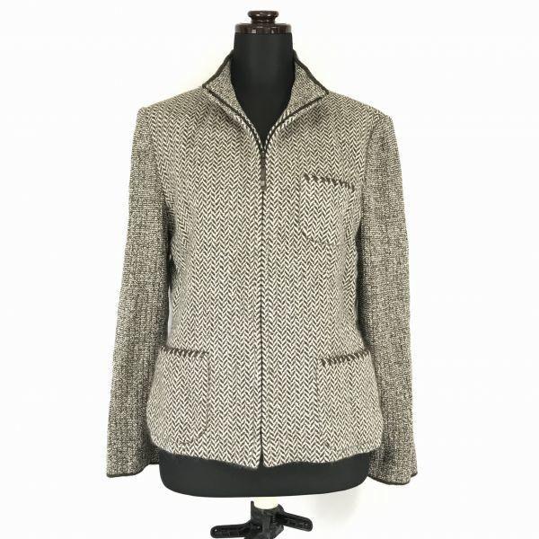 Б/У/Leilian/Куртка на молнии из ангоры и шерсти/Блузон/Женский S/7/Коричневый/В елочку/Сделано в Японии
Б/У/Leilian/Куртка на молнии из ангоры и шерсти/Блузон/Женский S/7/Коричневый/В елочку/Сделано в Японии