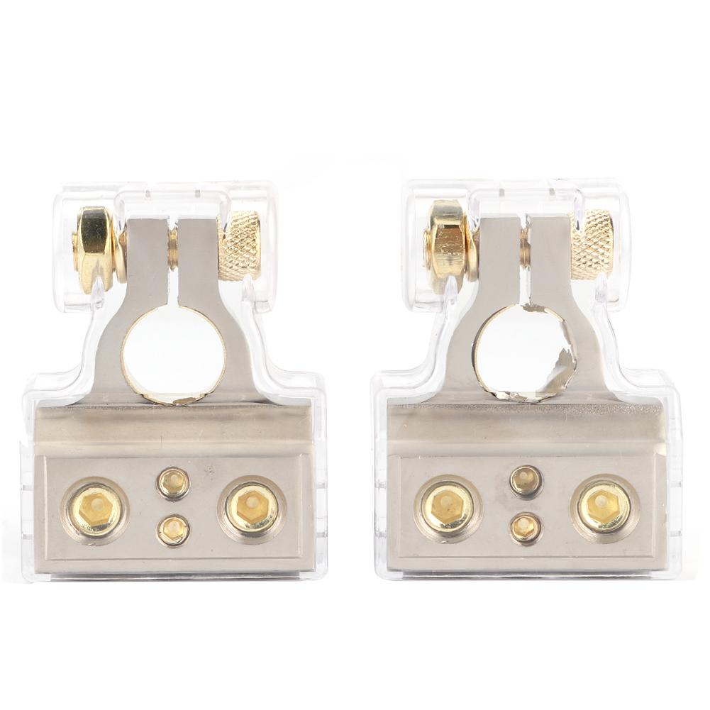 Pair of Battery Terminal 4Hole Clamps Connector with Protective Cover Car Accessory
Pair of Battery Terminal 4Hole Clamps Connector with Protective Cover Car Accessory