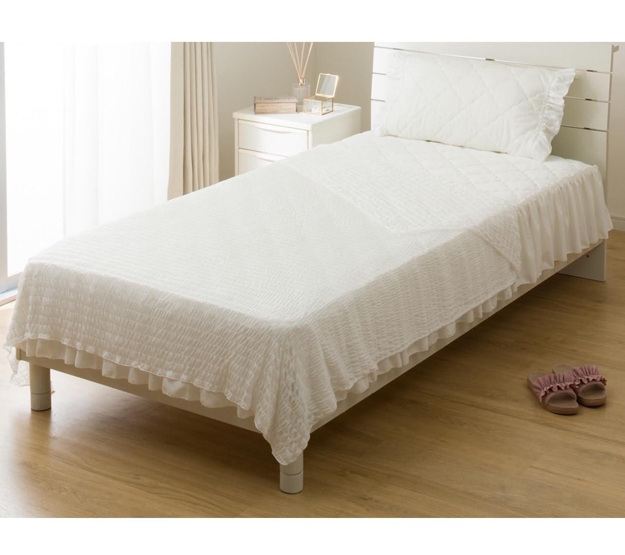 Nitori N Cool Squeezed Cooling Blanket, Half Size (Approx.) 140 x 100cm, White, Double-Sided Towel Blanket
Nitori N Cool Squeezed Cooling Blanket, Half Size (Approx.) 140 x 100cm, White, Double-Sided Towel Blanket