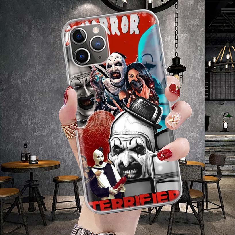 Horror Movie Terrifier Soft Phone Case For IPhone 11 17 Air 16E 16 Pro Max 15 + 14 Plus 13 Mini 12 Apple 7 SE 8 Fundas Coque 11 iPhone 16
Horror Movie Terrifier Soft Phone Case For IPhone 11 17 Air 16E 16 Pro Max 15 + 14 Plus 13 Mini 12 Apple 7 SE 8 Fundas Coque 11 iPhone 16