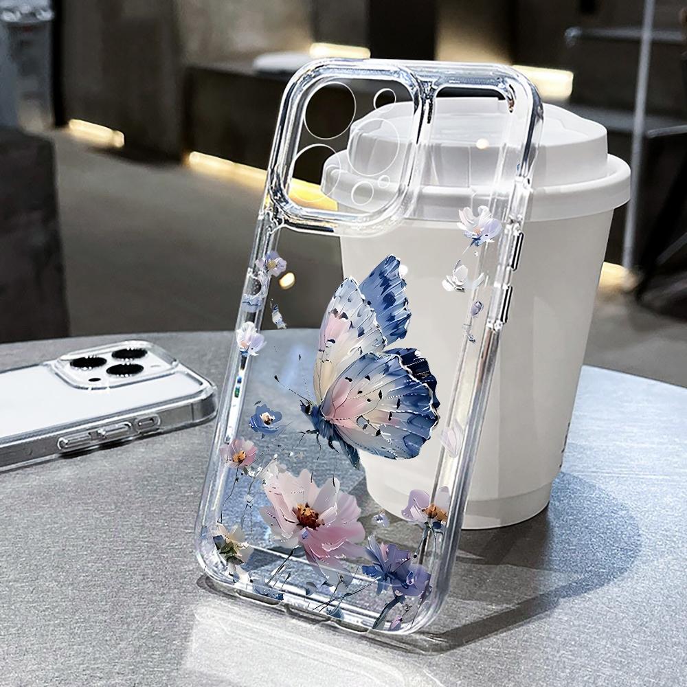 Gradient Butterfly Phone Case For iPhone 11 17 16 14 15 13 12 Pro Max For iPhone XS XR X Air 16E 16 15 14 Plus Silicone Cover iPhone17 Pro Max
Gradient Butterfly Phone Case For iPhone 11 17 16 14 15 13 12 Pro Max For iPhone XS XR X Air 16E 16 15 14 Plus Silicone Cover iPhone17 Pro Max