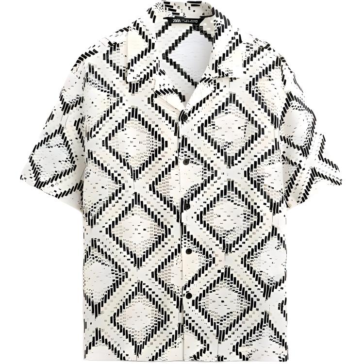 Zara Свободная рубашка-поло с коротким рукавом из жаккарда, мужские рубашки телесного цвета, черного цвета 2688330-070 M
Zara Свободная рубашка-поло с коротким рукавом из жаккарда, мужские рубашки телесного цвета, черного цвета 2688330-070 M