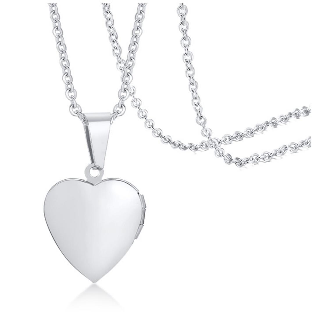 Heart Pendants Openable Photo Frame Stainless Steel Jewelry Necklaces for Women Family Love Girlfriend Valentine s Day Gift 60CM
Heart Pendants Openable Photo Frame Stainless Steel Jewelry Necklaces for Women Family Love Girlfriend Valentine s Day Gift 60CM