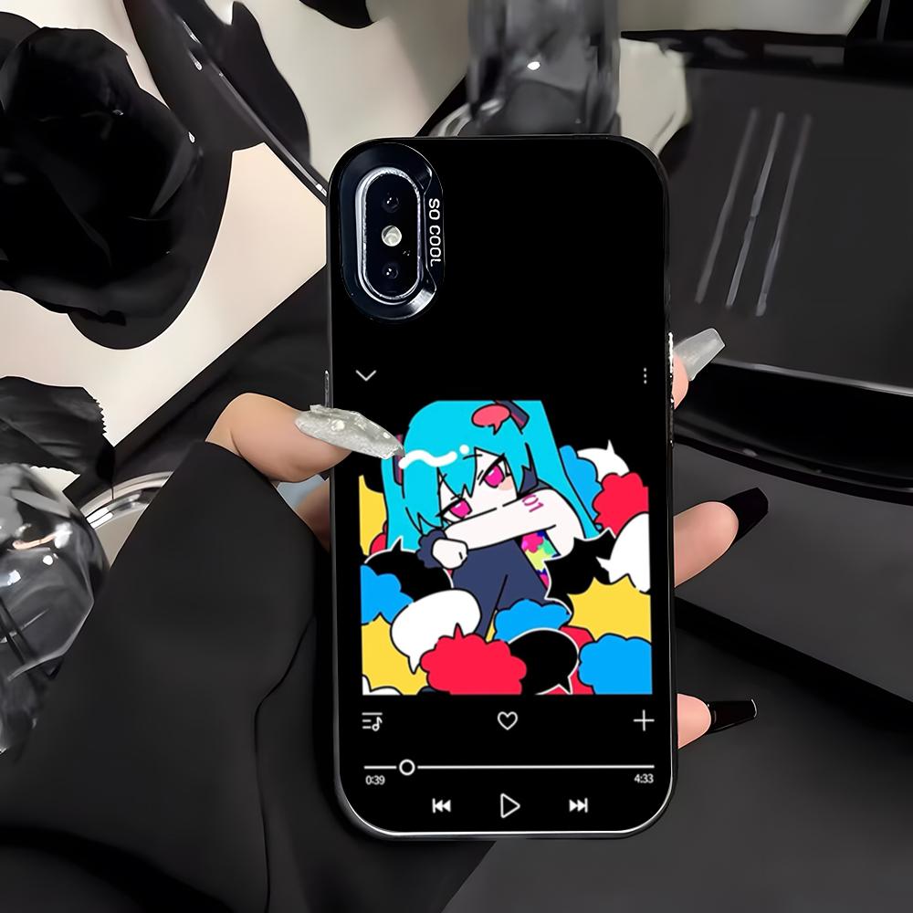 Kawaii M-miku-es Phone Case For IPhone 17 Air 16 E 15 14 Plus 13 12 11 Pro Max Colored Silver Cover iPhone 16 Pro Max
Kawaii M-miku-es Phone Case For IPhone 17 Air 16 E 15 14 Plus 13 12 11 Pro Max Colored Silver Cover iPhone 16 Pro Max