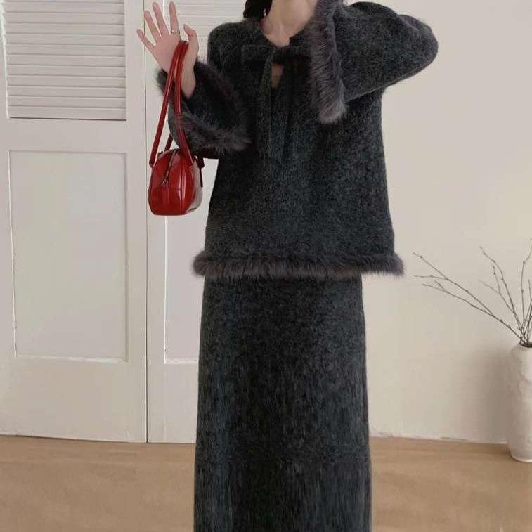 Autumn/Winter 2025 Cozy Knit Set: Relaxed Sweater and Skirt Combo, Trendy Two-Piece Ensemble. XXL
Autumn/Winter 2025 Cozy Knit Set: Relaxed Sweater and Skirt Combo, Trendy Two-Piece Ensemble. XXL