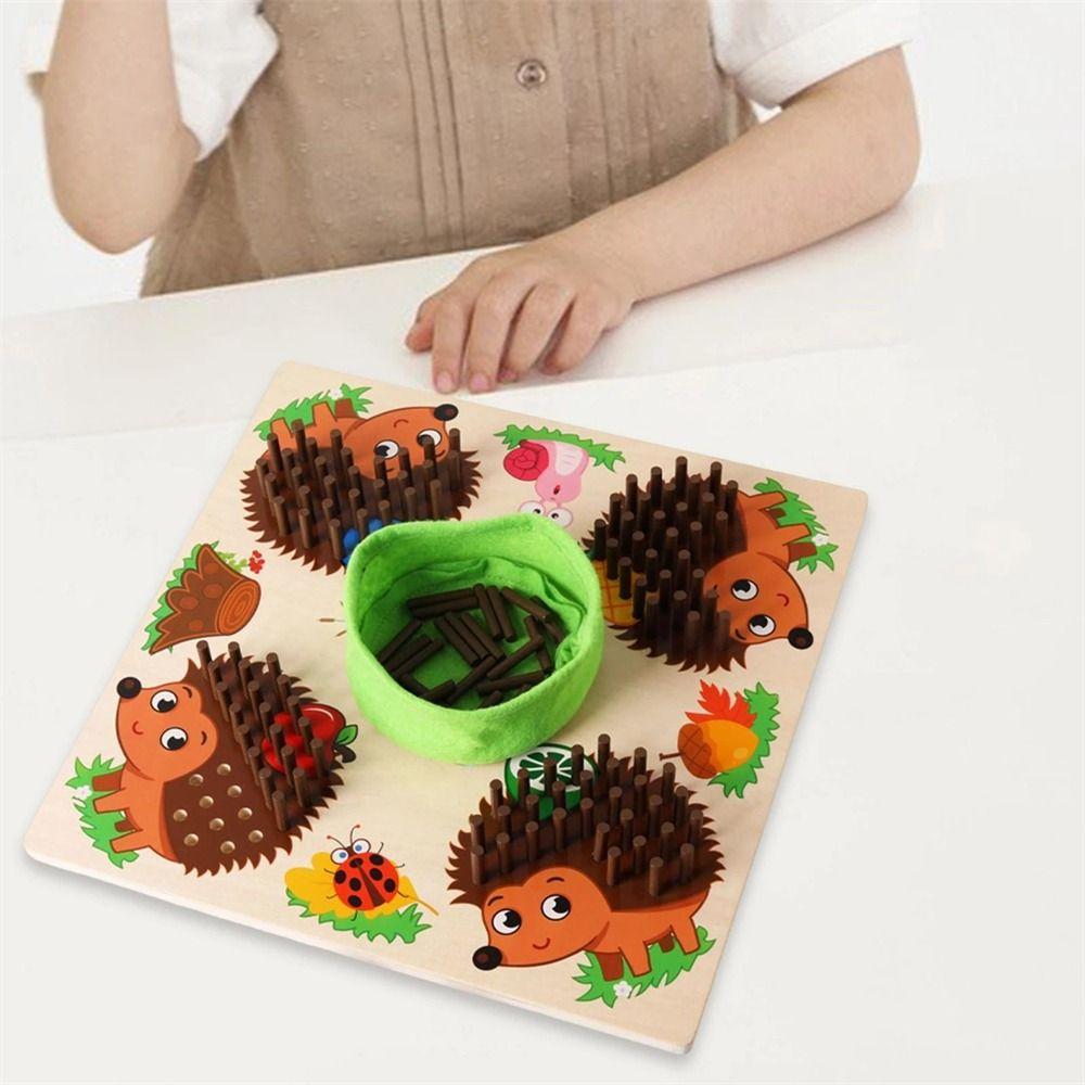 Puzzle Math Toy Developmental Toys Peg Hedgehog Board Hedgehog Game Fine Motor Skills Learning Toy A
Puzzle Math Toy Developmental Toys Peg Hedgehog Board Hedgehog Game Fine Motor Skills Learning Toy A