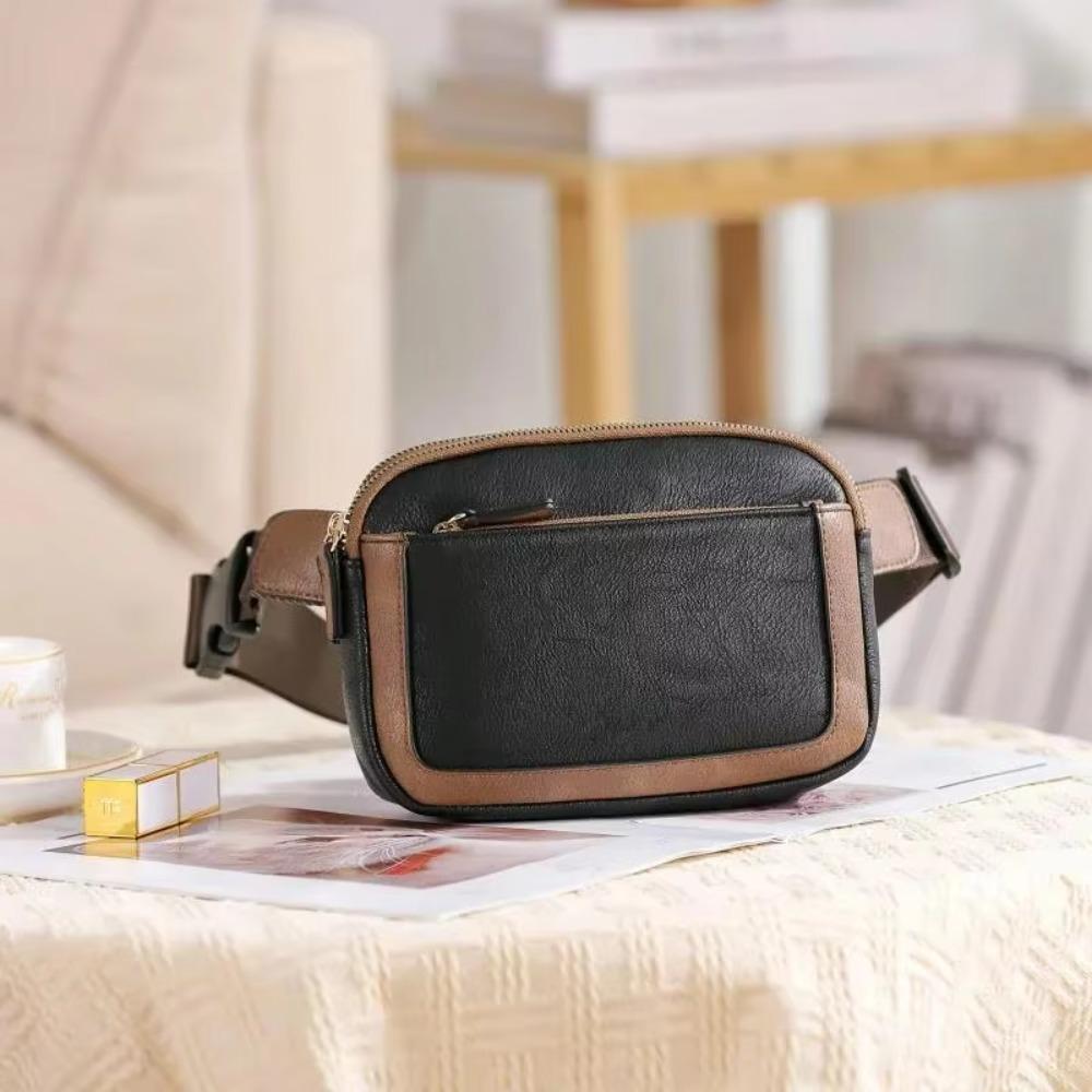 Adjustable Strap Women Waist Bag PU Leather Crossbody Chest Bag Casual Women s Fanny Pack Sports чорний
Adjustable Strap Women Waist Bag PU Leather Crossbody Chest Bag Casual Women s Fanny Pack Sports чорний
