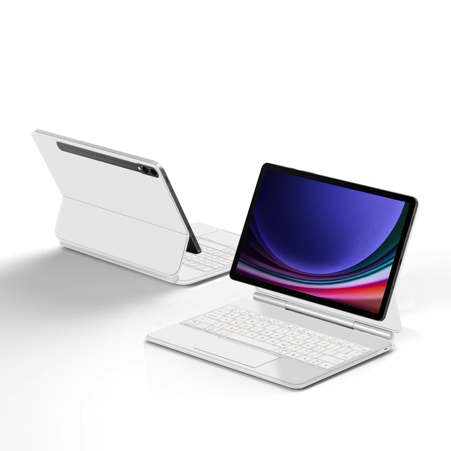 Magnetic Bluetooth Keyboard for Samsung S10+/S9+/S9FE+/S8+/S7+/S7FE+ 12.4 inch белый
Magnetic Bluetooth Keyboard for Samsung S10+/S9+/S9FE+/S8+/S7+/S7FE+ 12.4 inch белый