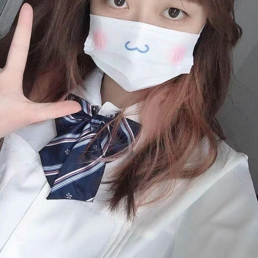 Stripe Flower JK Uniform Bow Ties Bowknot Neckties School Students Neckties Sailor Suit Bowties
Stripe Flower JK Uniform Bow Ties Bowknot Neckties School Students Neckties Sailor Suit Bowties
