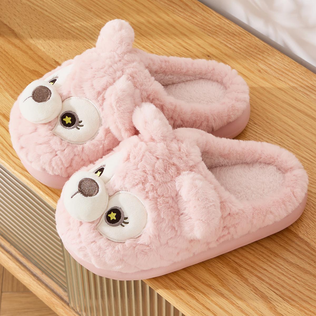 Cute Women Winter Home Slippers Plush Warm Thick Bottom Slides Cartoon Comfortable Indoor Slippers 40-41 розовый
Cute Women Winter Home Slippers Plush Warm Thick Bottom Slides Cartoon Comfortable Indoor Slippers 40-41 розовый