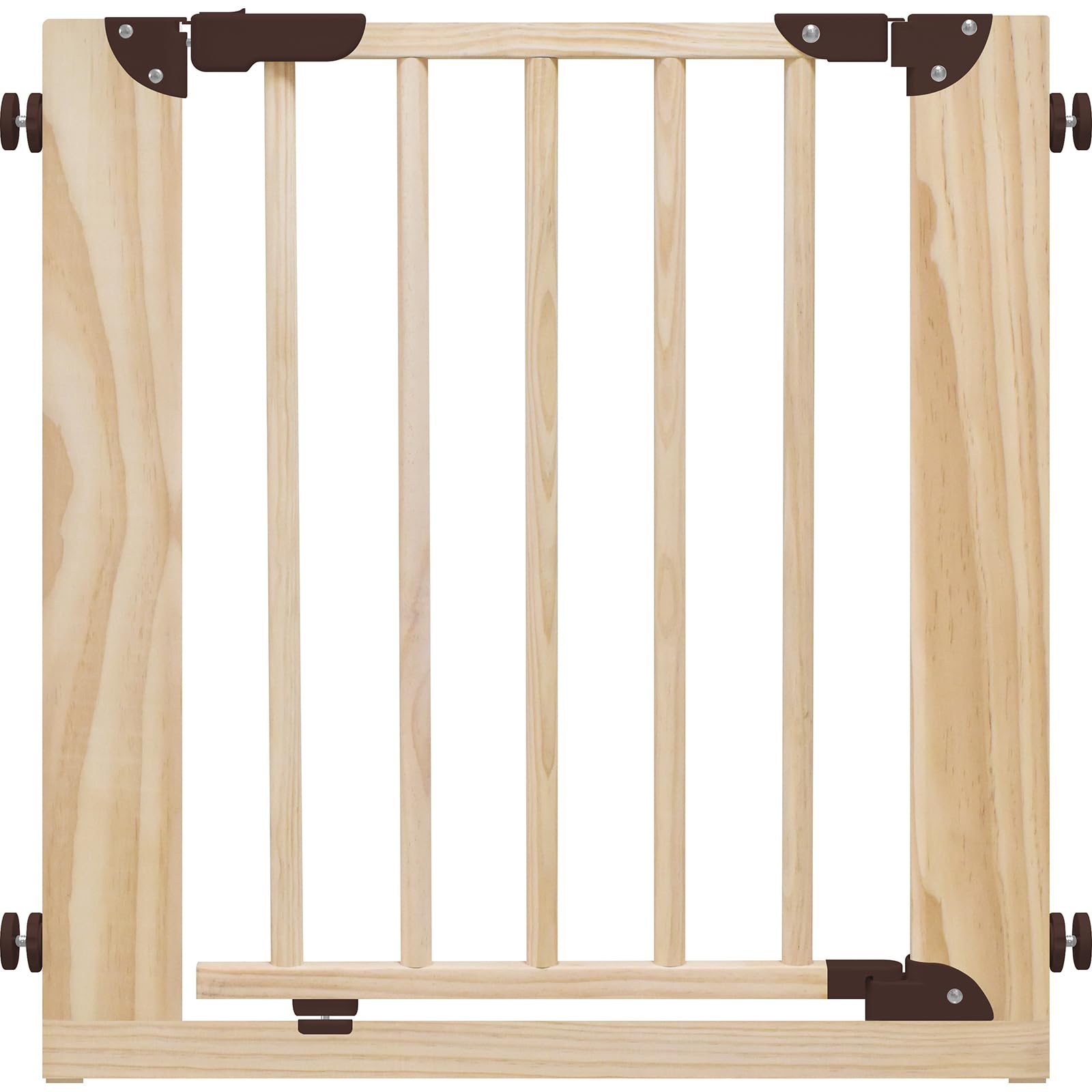 JTC BABY Wooden Natural Gate, Brown, Baby Gate, Installation Width: 75-85cm, Tension Type, Auto-Close, Door Opening, Double Lock
JTC BABY Wooden Natural Gate, Brown, Baby Gate, Installation Width: 75-85cm, Tension Type, Auto-Close, Door Opening, Double Lock
