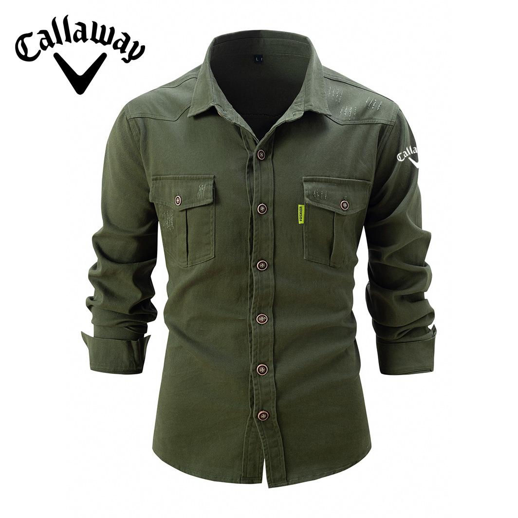 Вышитая рубашка Callaway осень-зима, новая, большого размера, мужская, моющаяся, эластичная, из чистого хлопка, повседневная, модная, деловая, с длинными рукавами S
Вышитая рубашка Callaway осень-зима, новая, большого размера, мужская, моющаяся, эластичная, из чистого хлопка, повседневная, модная, деловая, с длинными рукавами S