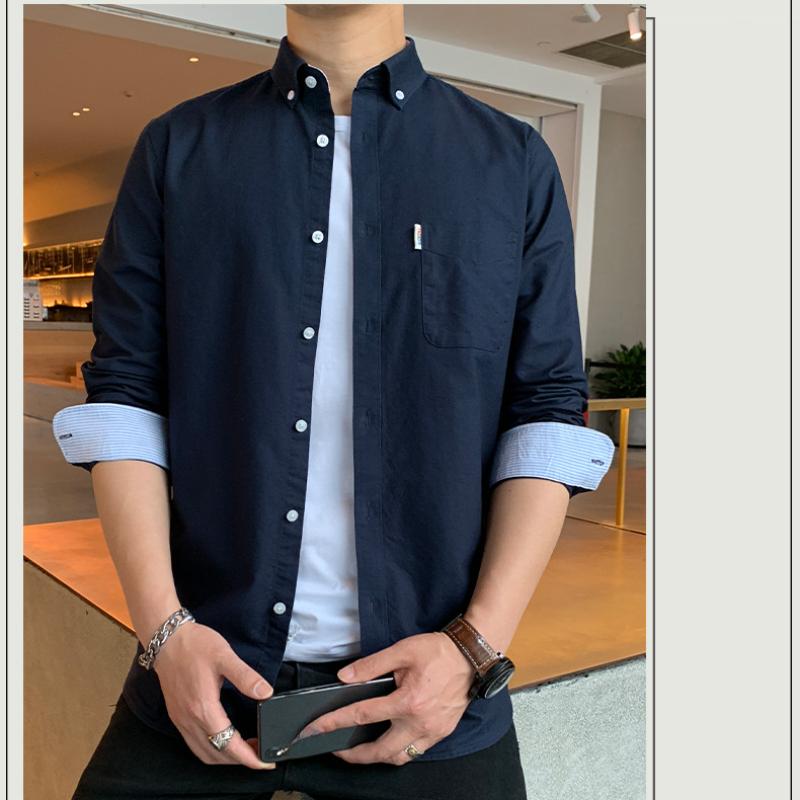 Regular Model Comfortable Leisure Middle-aged Men Long Sleeve SlimFit Casual Business Dress Shirts Solid Color White Shirt M темно-синього кольору
Regular Model Comfortable Leisure Middle-aged Men Long Sleeve SlimFit Casual Business Dress Shirts Solid Color White Shirt M темно-синього кольору