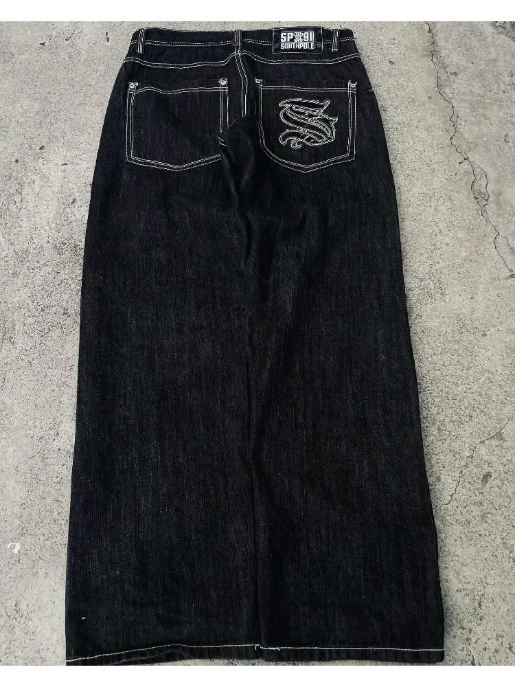 Джинсы ZYLLO Y2K в стиле хип-хоп, уличные, широкие, американские, трендовые, ретро, готические, с графической вышивкой, свободные, джинсы Харадзюку L
Джинсы ZYLLO Y2K в стиле хип-хоп, уличные, широкие, американские, трендовые, ретро, готические, с графической вышивкой, свободные, джинсы Харадзюку L