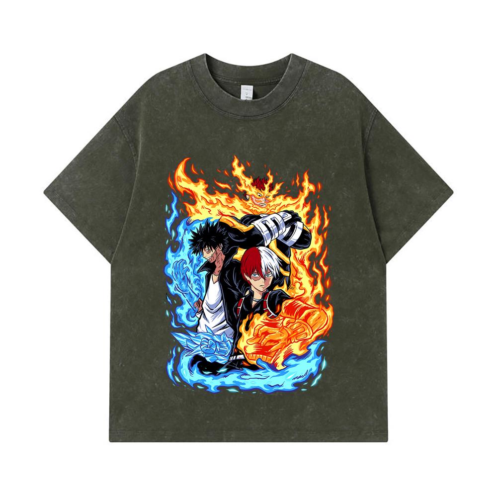 275 GSM Washed T-shirts 100% Cotton My Hero Academia V5 Print Unisex Heavy Cotton T Shirt S армия зеленый
275 GSM Washed T-shirts 100% Cotton My Hero Academia V5 Print Unisex Heavy Cotton T Shirt S армия зеленый