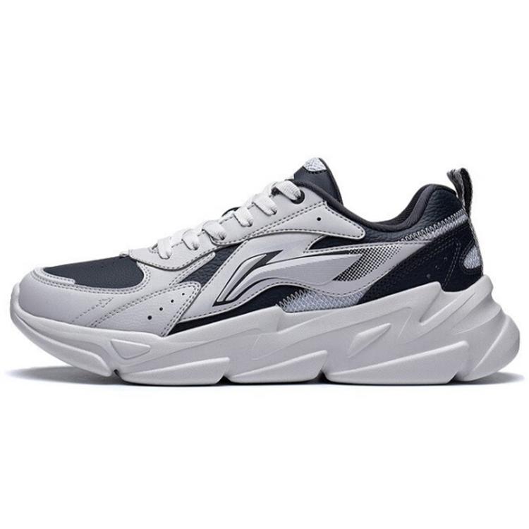 Li Ning Slip Resistant Low top Sports Casual Shoes Men s Gray Black AGLS171-1 40
Li Ning Slip Resistant Low top Sports Casual Shoes Men s Gray Black AGLS171-1 40