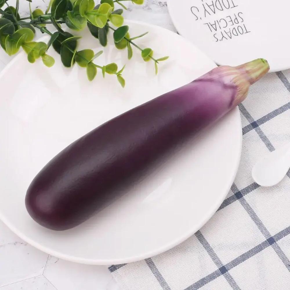 Foam Artificial Eggplants Soft Fake Vegetable Eggplants Model Window Display Props Style 4
Foam Artificial Eggplants Soft Fake Vegetable Eggplants Model Window Display Props Style 4