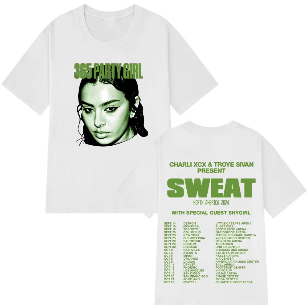 2026 Charli Xcx Brat Tour 365 Party Girl Футболка Готическая Мода Хип-хоп Футболки Унисекс Женская Хлопковая Футболка Уличная одежда S
2026 Charli Xcx Brat Tour 365 Party Girl Футболка Готическая Мода Хип-хоп Футболки Унисекс Женская Хлопковая Футболка Уличная одежда S