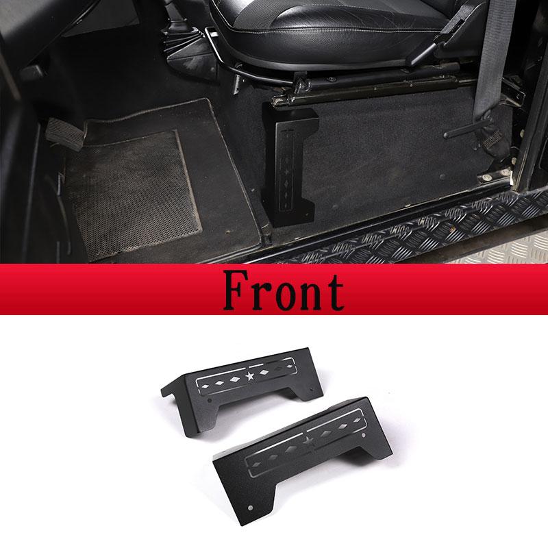 For Land Rover Defender 110 130 2004-18 Stainless car front and rear seat base anti-collision corner protection Car accessories
For Land Rover Defender 110 130 2004-18 Stainless car front and rear seat base anti-collision corner protection Car accessories
