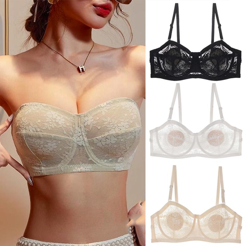 Summer Ultra-thin Large Size Bra Strapless Underwear Bras Non-slip Tube Top Transparent Invisible Bra XL білий
Summer Ultra-thin Large Size Bra Strapless Underwear Bras Non-slip Tube Top Transparent Invisible Bra XL білий