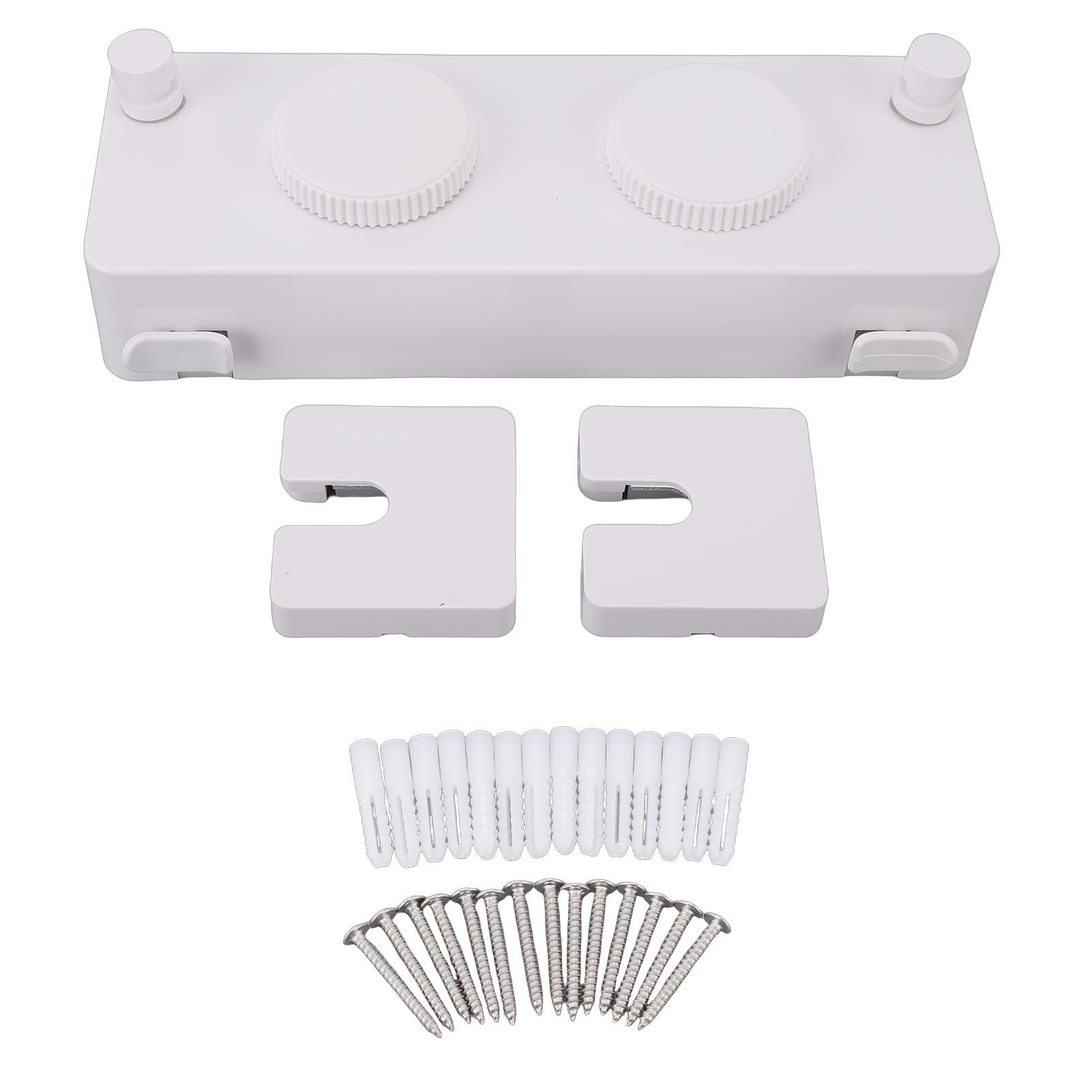 Double Retractable Clothesline 13.8ft Anti Sagging Wall Mounted Drying Laundry Line for Indoor Outdoor
Double Retractable Clothesline 13.8ft Anti Sagging Wall Mounted Drying Laundry Line for Indoor Outdoor