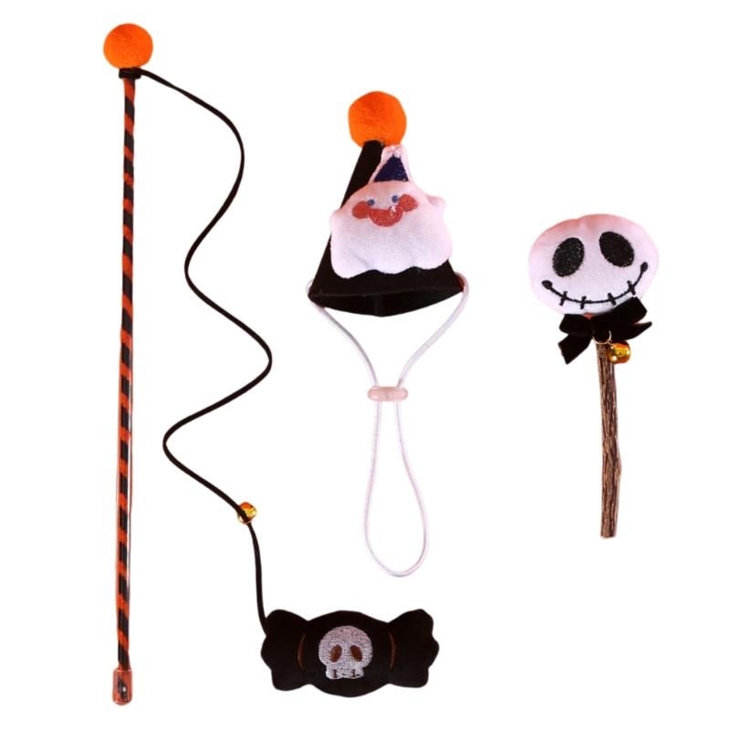 Cone Hat for Cats Pumpkin Toy Cats Wand Toy Pumpkin Fishing with Rod for Indoor Felines Play Chewing Toy
Cone Hat for Cats Pumpkin Toy Cats Wand Toy Pumpkin Fishing with Rod for Indoor Felines Play Chewing Toy