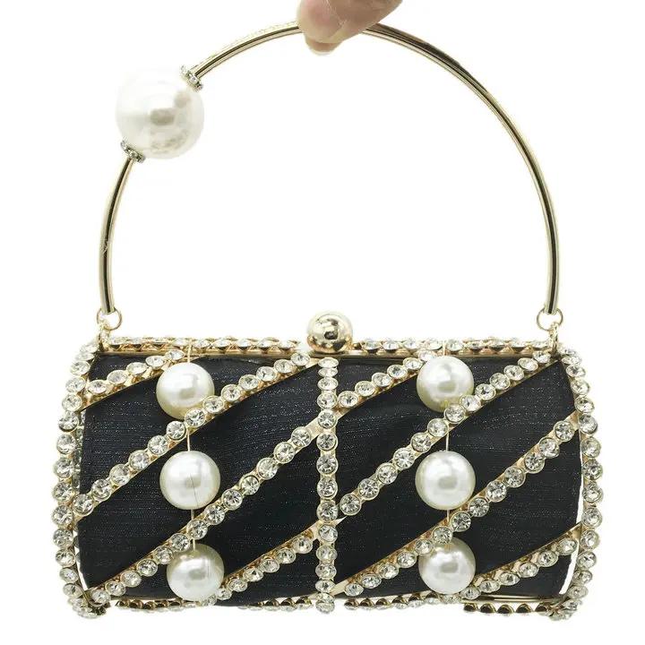 Boutique De FGG Round Barrel Beaded & Crystals Women Bucket Clutch Purse Fashion Shoulder Totes Handbags Crossbody Bag Small Size чёрный
Boutique De FGG Round Barrel Beaded & Crystals Women Bucket Clutch Purse Fashion Shoulder Totes Handbags Crossbody Bag Small Size чёрный