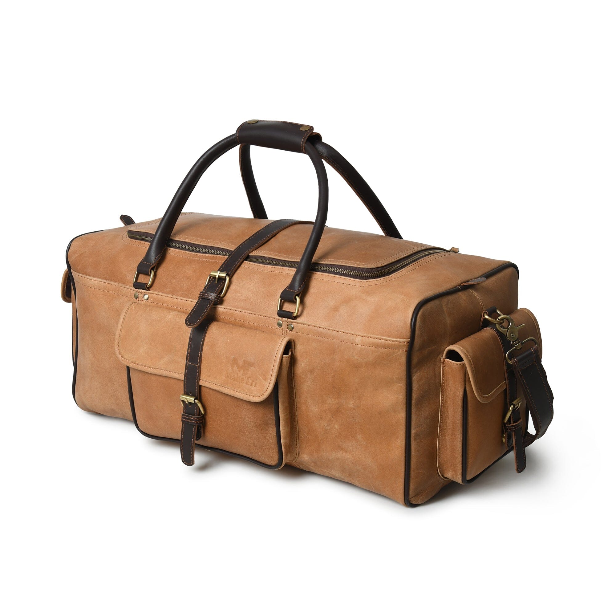 MaheTri Corpus Travel Duffel Premium Leather Travel Duffel Bag with Spacious Main Compartment & Adjustable Shoulder Strap for Men & Women 21 Inch синій
MaheTri Corpus Travel Duffel Premium Leather Travel Duffel Bag with Spacious Main Compartment & Adjustable Shoulder Strap for Men & Women 21 Inch синій