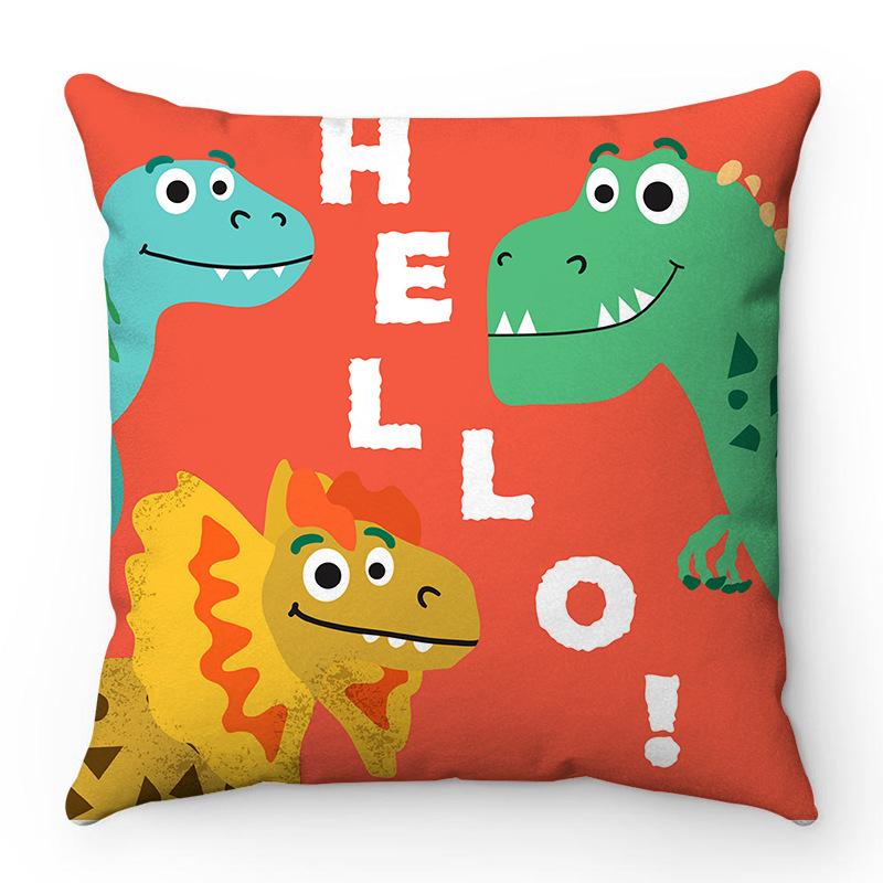 Home Room Gift Sofa Bed Chair Pillowcase Cartoon Dinosaur Cute Square 16x16Inch
Home Room Gift Sofa Bed Chair Pillowcase Cartoon Dinosaur Cute Square 16x16Inch