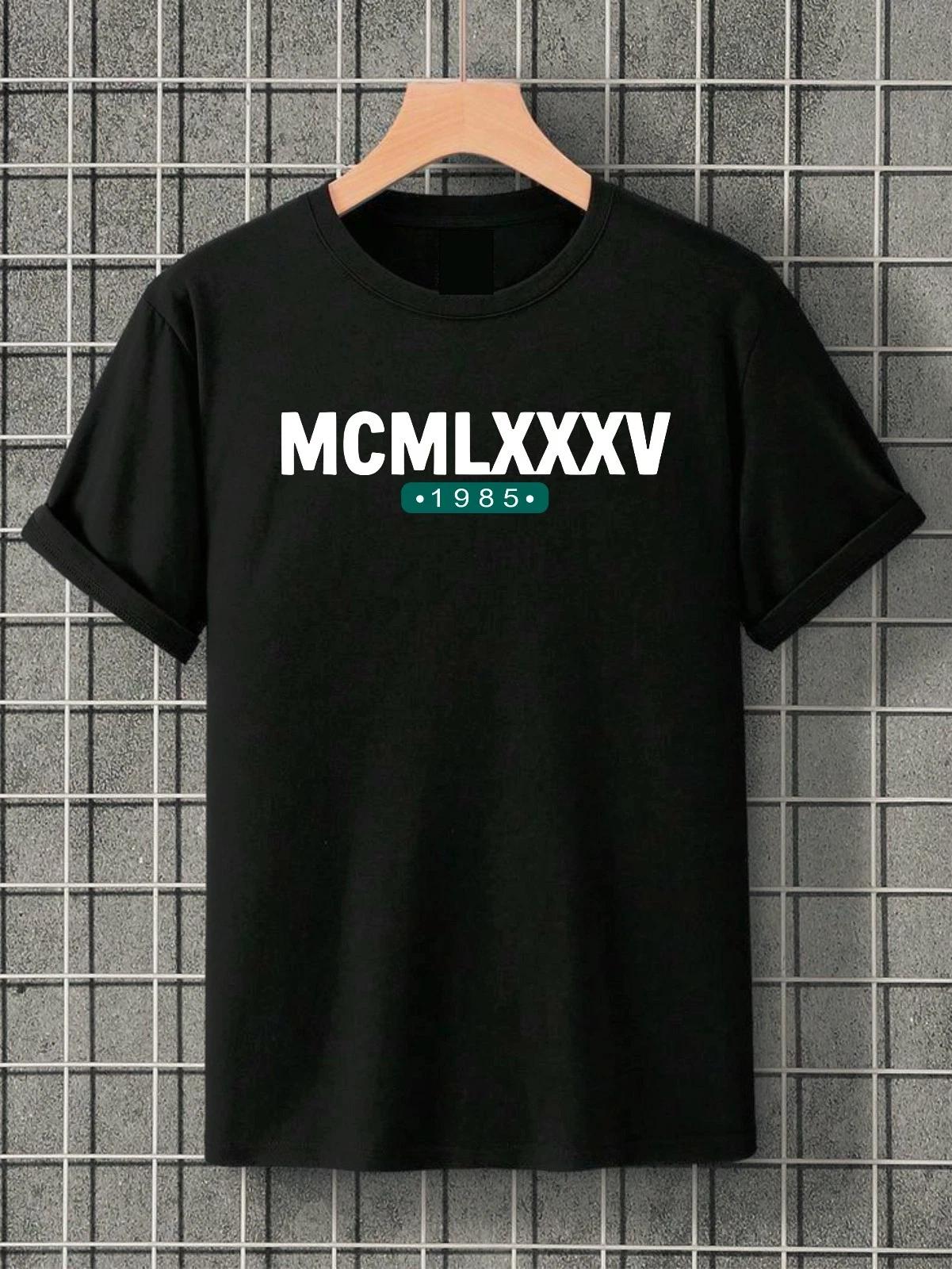 MCMLXXXV 1985 Vintage Roman Numeral Year Gift Graphic Unisex T-Shirt 4XL
MCMLXXXV 1985 Vintage Roman Numeral Year Gift Graphic Unisex T-Shirt 4XL