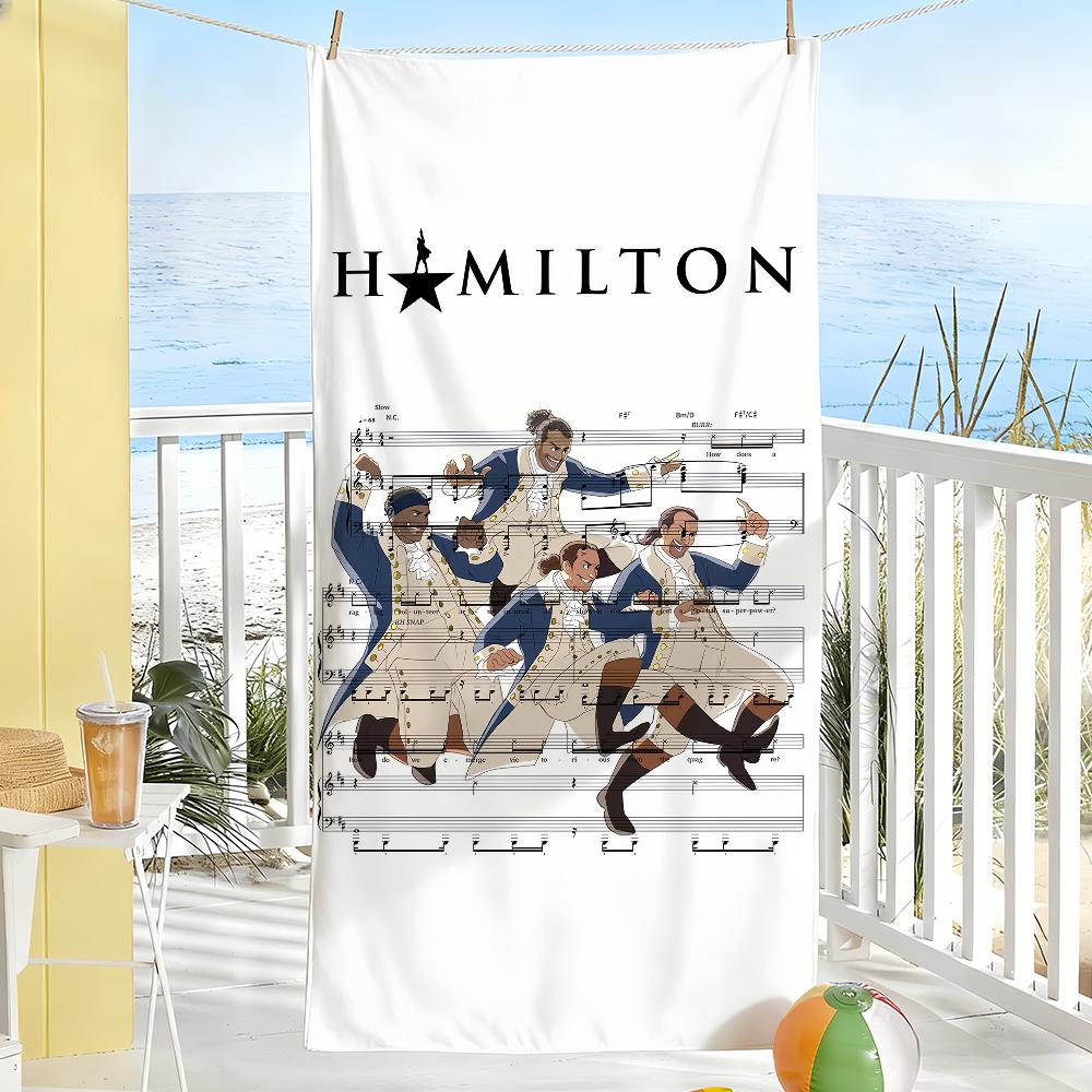 Classic H-Hamilton-S Musical Towel Soft Pool Gift For Travel Gym Shower Camping Quick Dry Sports Large Beach Towels W40*H60(CM)
Classic H-Hamilton-S Musical Towel Soft Pool Gift For Travel Gym Shower Camping Quick Dry Sports Large Beach Towels W40*H60(CM)