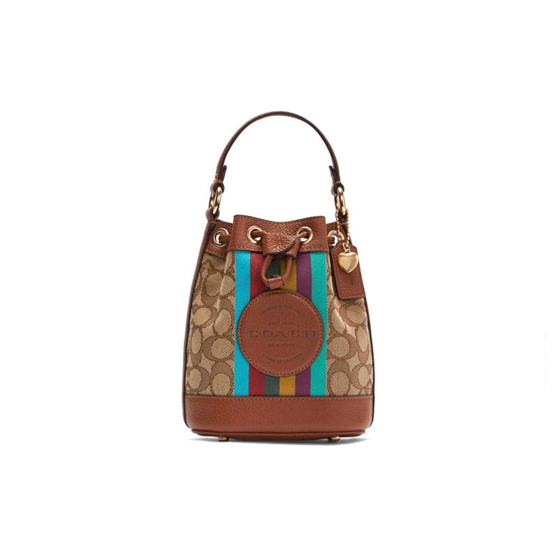 COACH Dempsey classic presbyopic bucket bag PVC crossbody shoulder handbag regular women s brown presbyopic коричневий
COACH Dempsey classic presbyopic bucket bag PVC crossbody shoulder handbag regular women s brown presbyopic коричневий